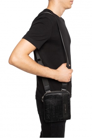 Patterned shoulder bag with logo, zdjęcie 2 Patterned shoulder bag with logo od Versace Jeans